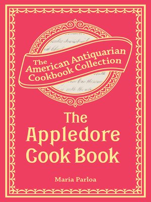cover image of The Appledore Cook Book